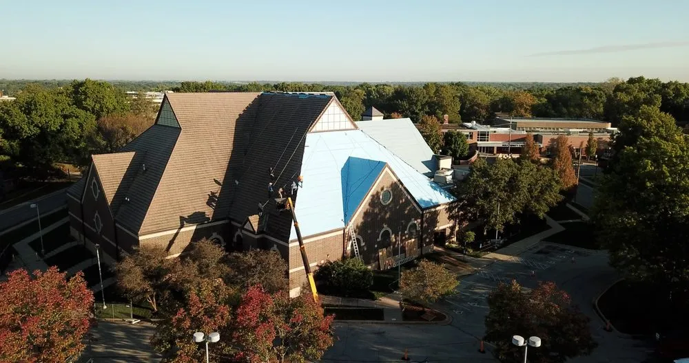 Slide of Easton Roofing