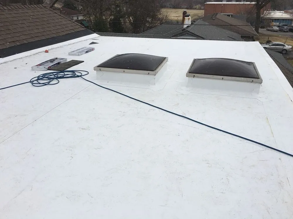 Slide of Easton Roofing