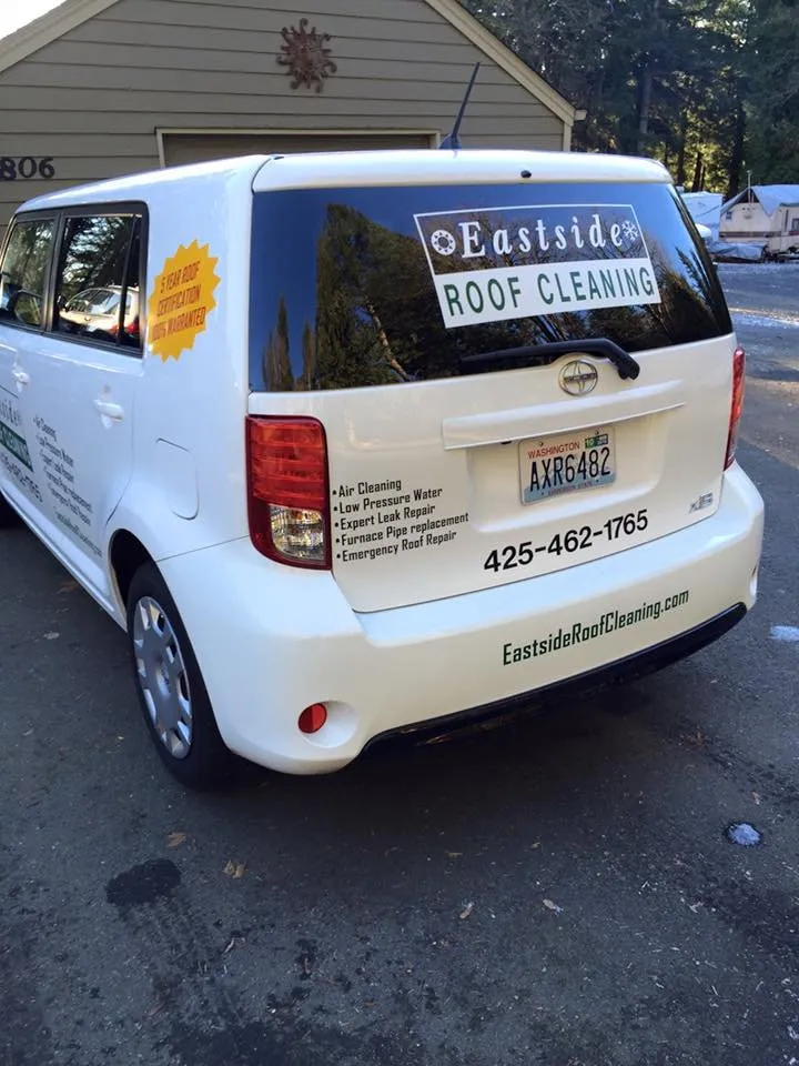 Slide of Eastside Roof Cleaning