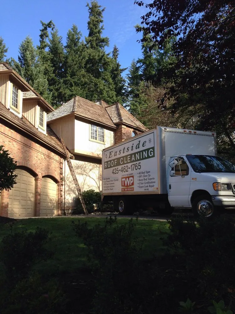 Slide of Eastside Roof Cleaning