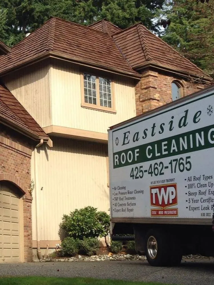 Slide of Eastside Roof Cleaning