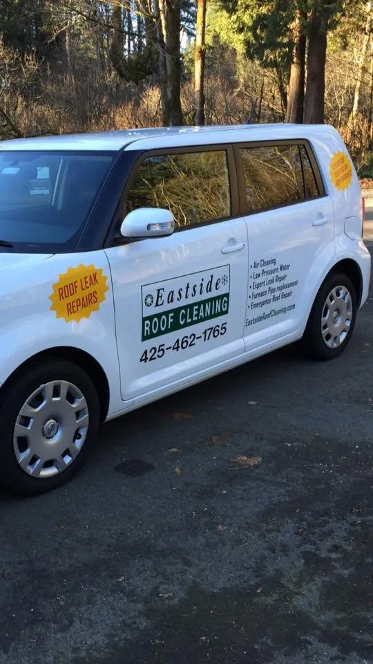 Slide of Eastside Roof Cleaning