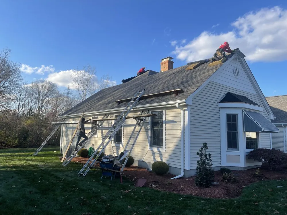 Slide of E&B Roofing