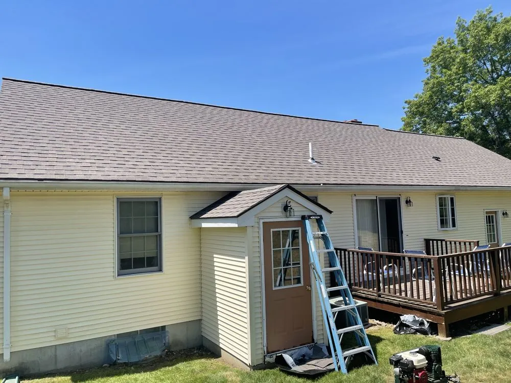 Slide of E&B Roofing