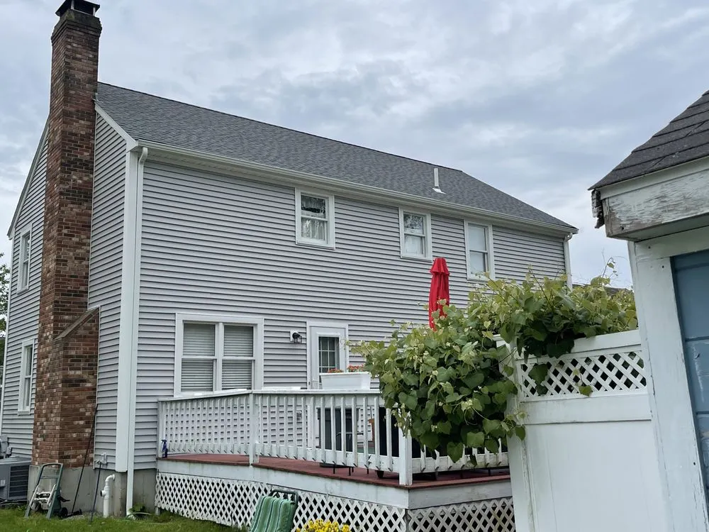 Slide of E&B Roofing