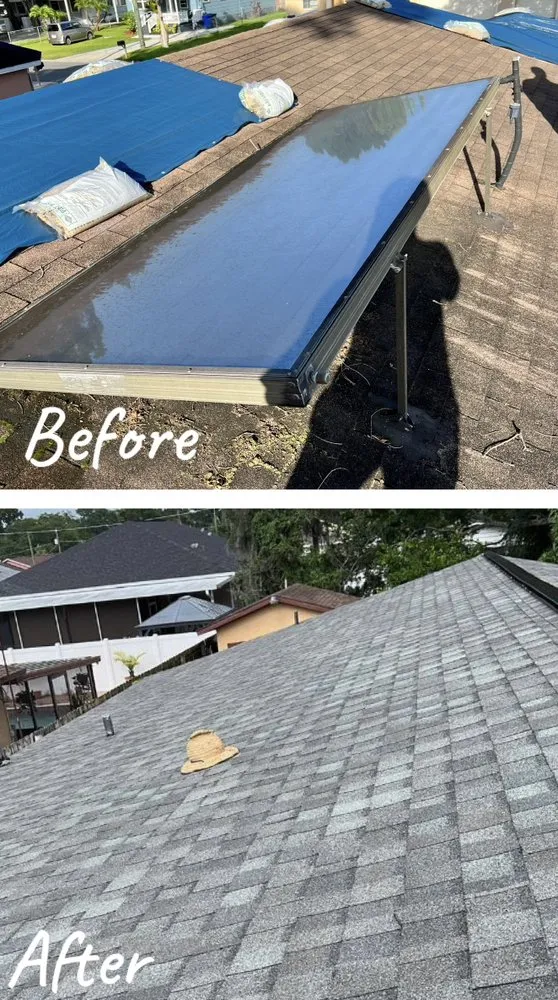 Slide of EBS Roofing