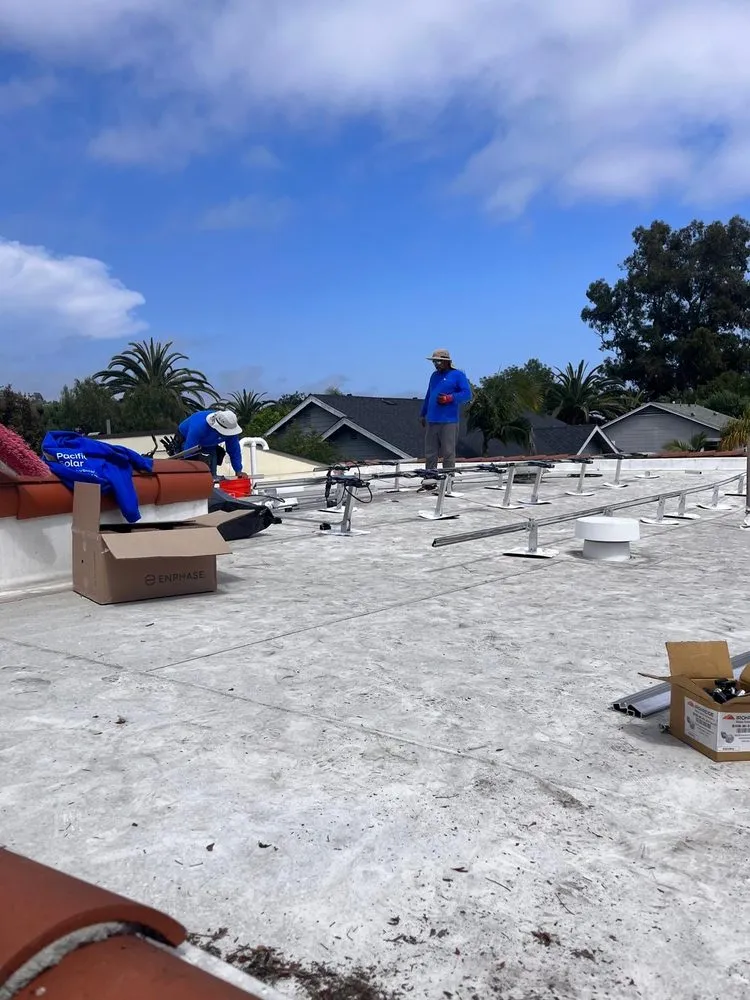 Professional storm damage roof repair for fast service in San Fernando Valley, CA by EC Renewables