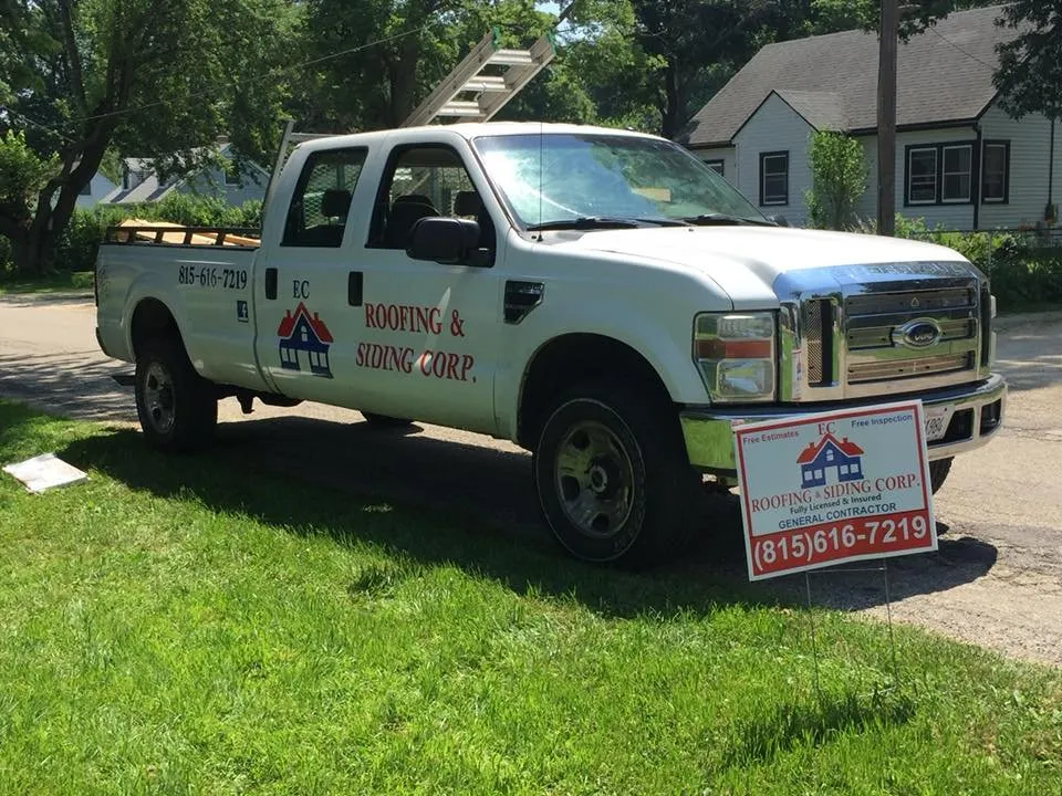 Slide of EC Roofing & Siding