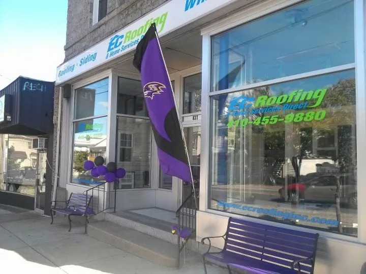 Slide of EC Roofing and Home Services Direct