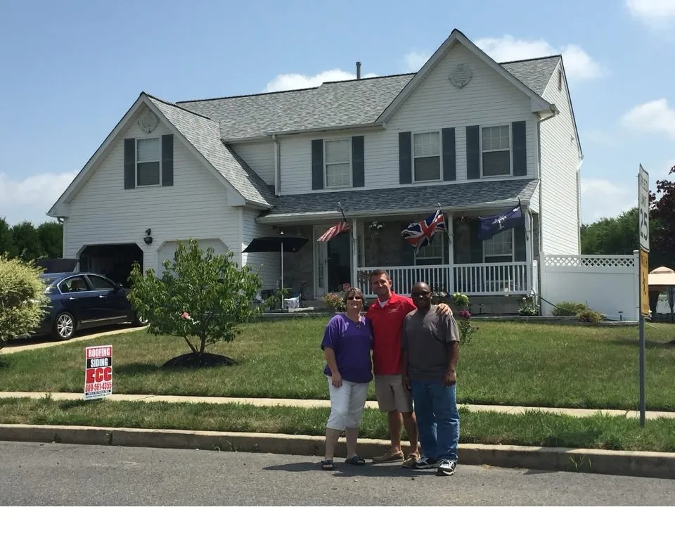 Slide of ECC Roofing & Siding