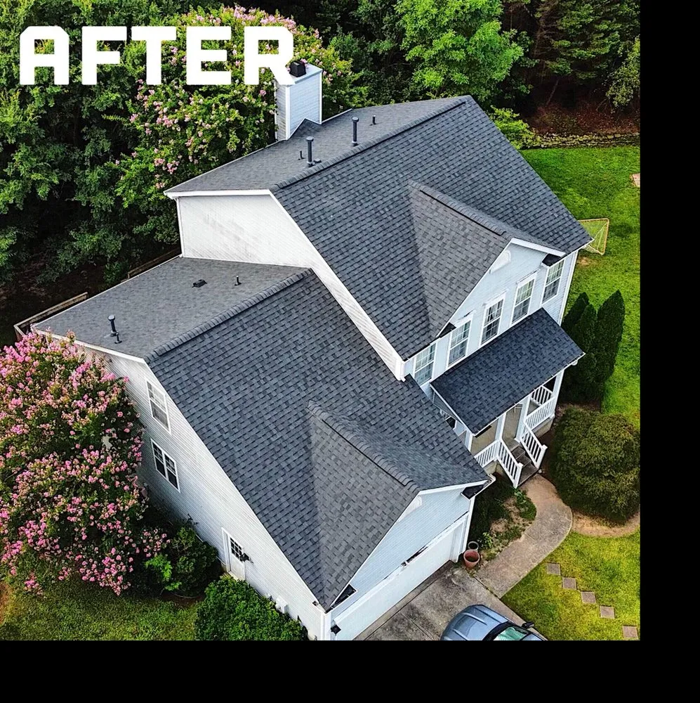 Slide of ECF Roofing and Contracting