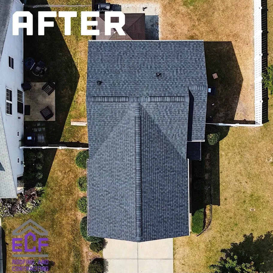 Slide of ECF Roofing and Contracting