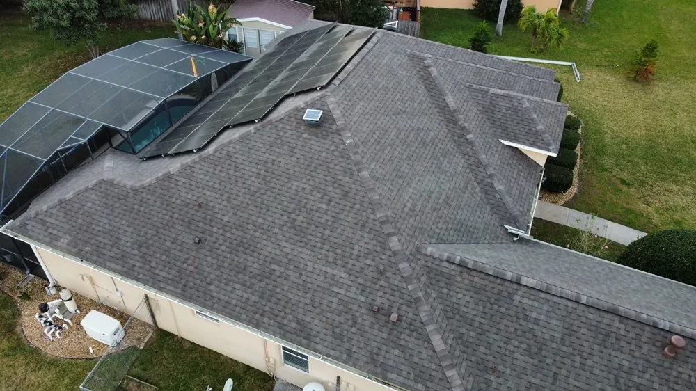 Slide of Eco Roofing Division