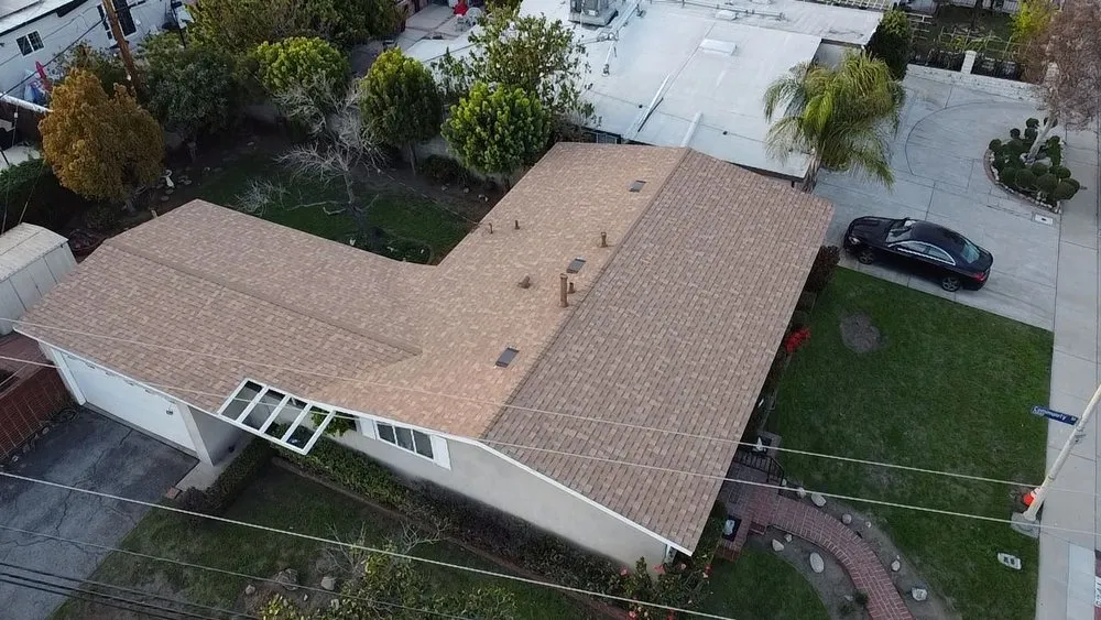 Local residential roofing service for fast service in San Fernando Valley, CA by Eco Roofing