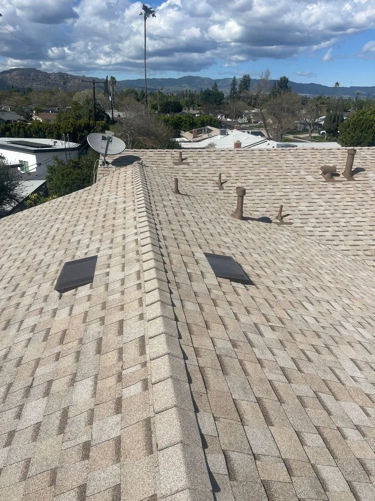 Reliable shingle roofing service in San Fernando Valley, CA by Eco Roofing