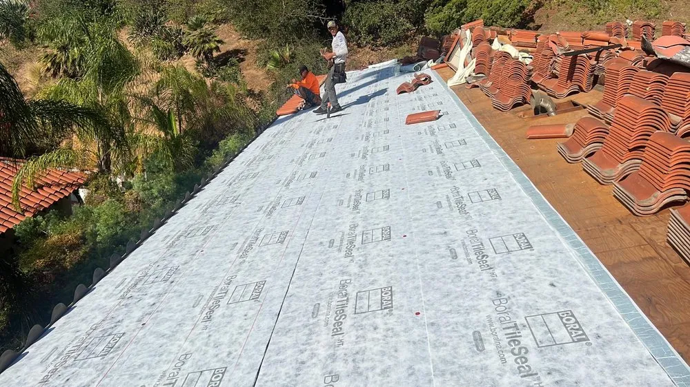 Emergency roof leak repair in Valley Village, CA by Eco Roofing