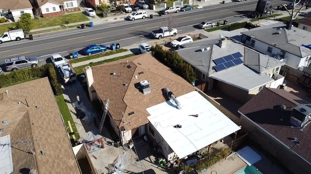 Local storm damage roof repair for homes in Valley Village, CA by Eco Roofing