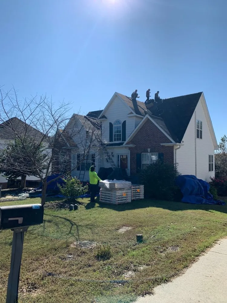 Professional storm damage roof repair in Winston-salem, NC - EcoShield Roofing