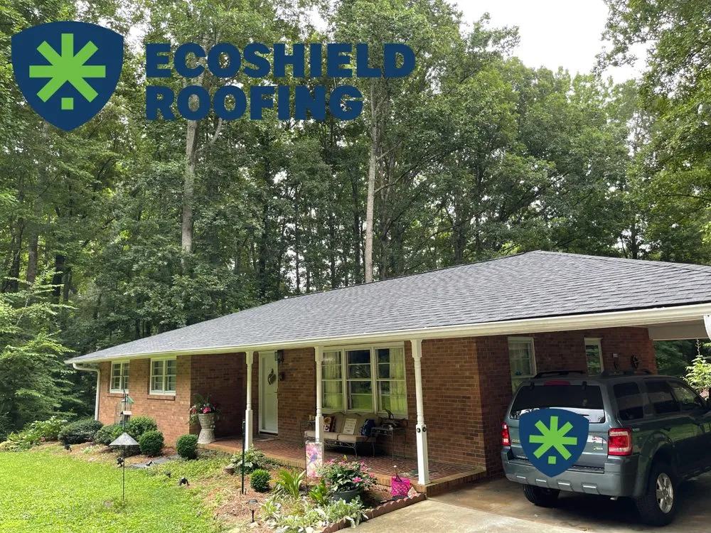 Expert storm damage roof repair in Winston-salem, NC by EcoShield Roofing