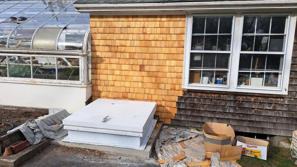 Slide of Ed Pomprowicz Master Carpenter