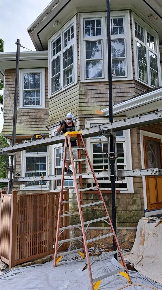 Slide of Ed Pomprowicz Master Carpenter