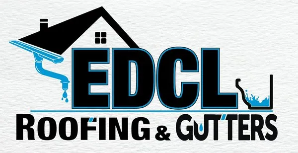 EDCL Roofing & Gutters Logo