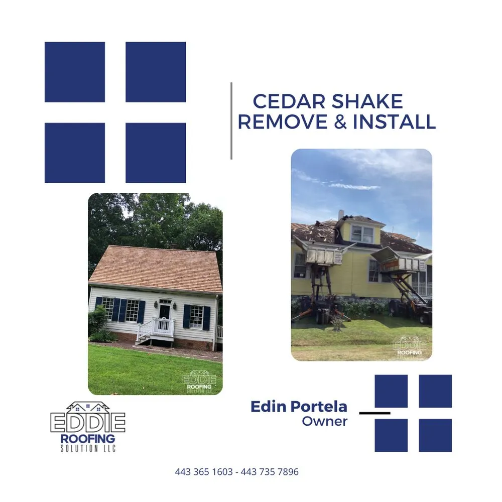 Slide of Eddie Roofing Solution