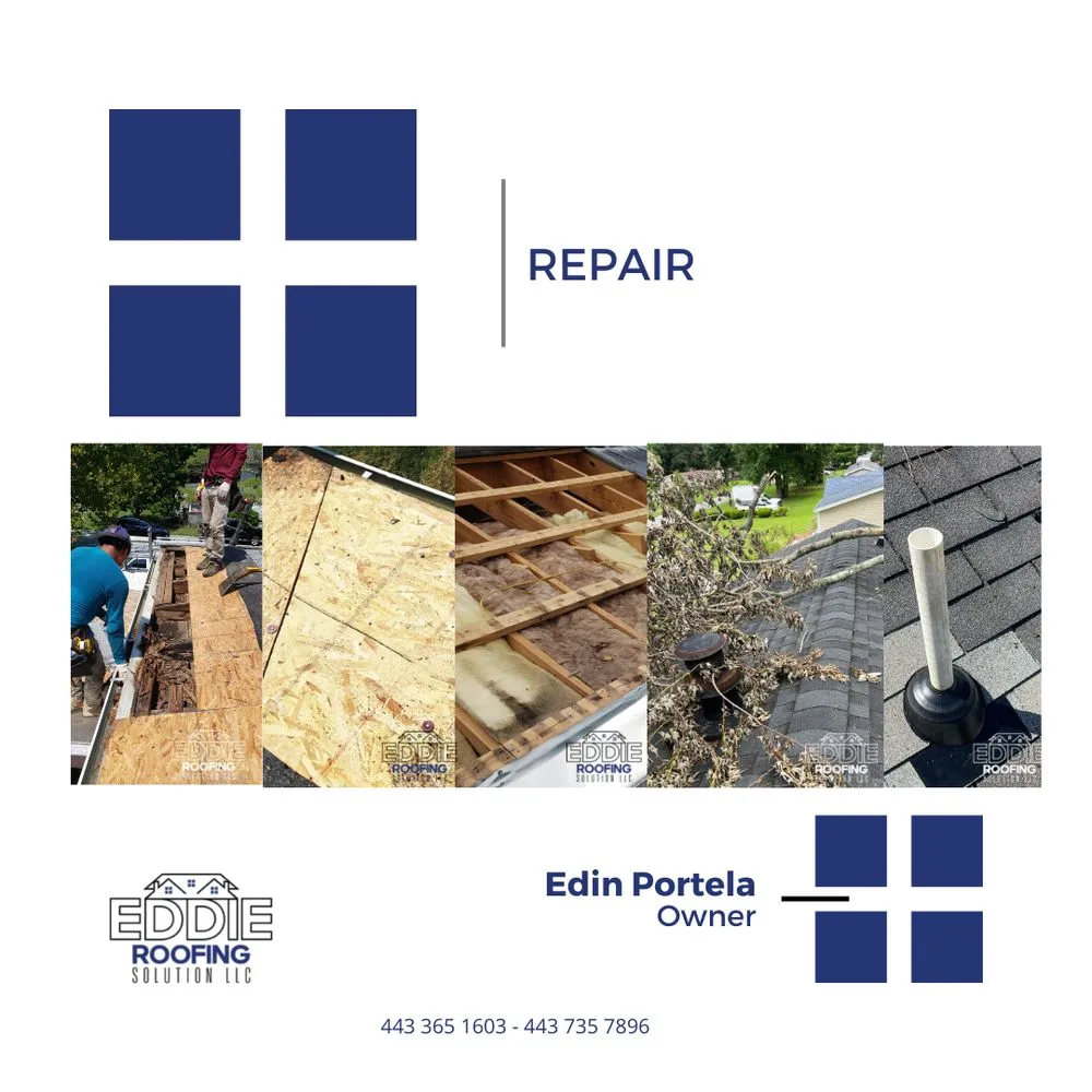 Slide of Eddie Roofing Solution