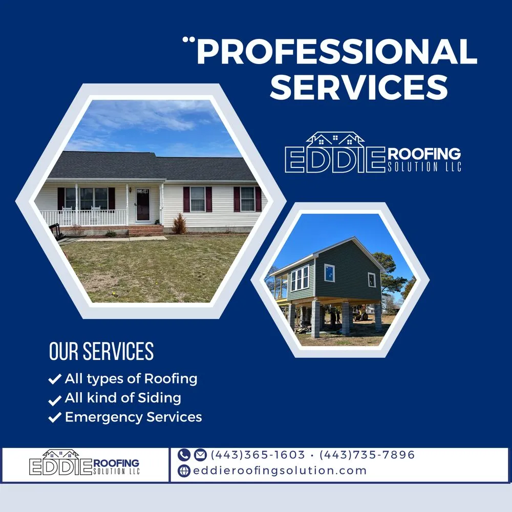 Slide of Eddie Roofing Solution