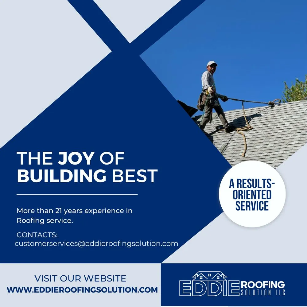 Slide of Eddie Roofing Solution