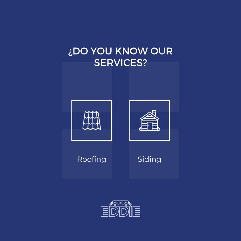 Slide of Eddie Roofing Solution