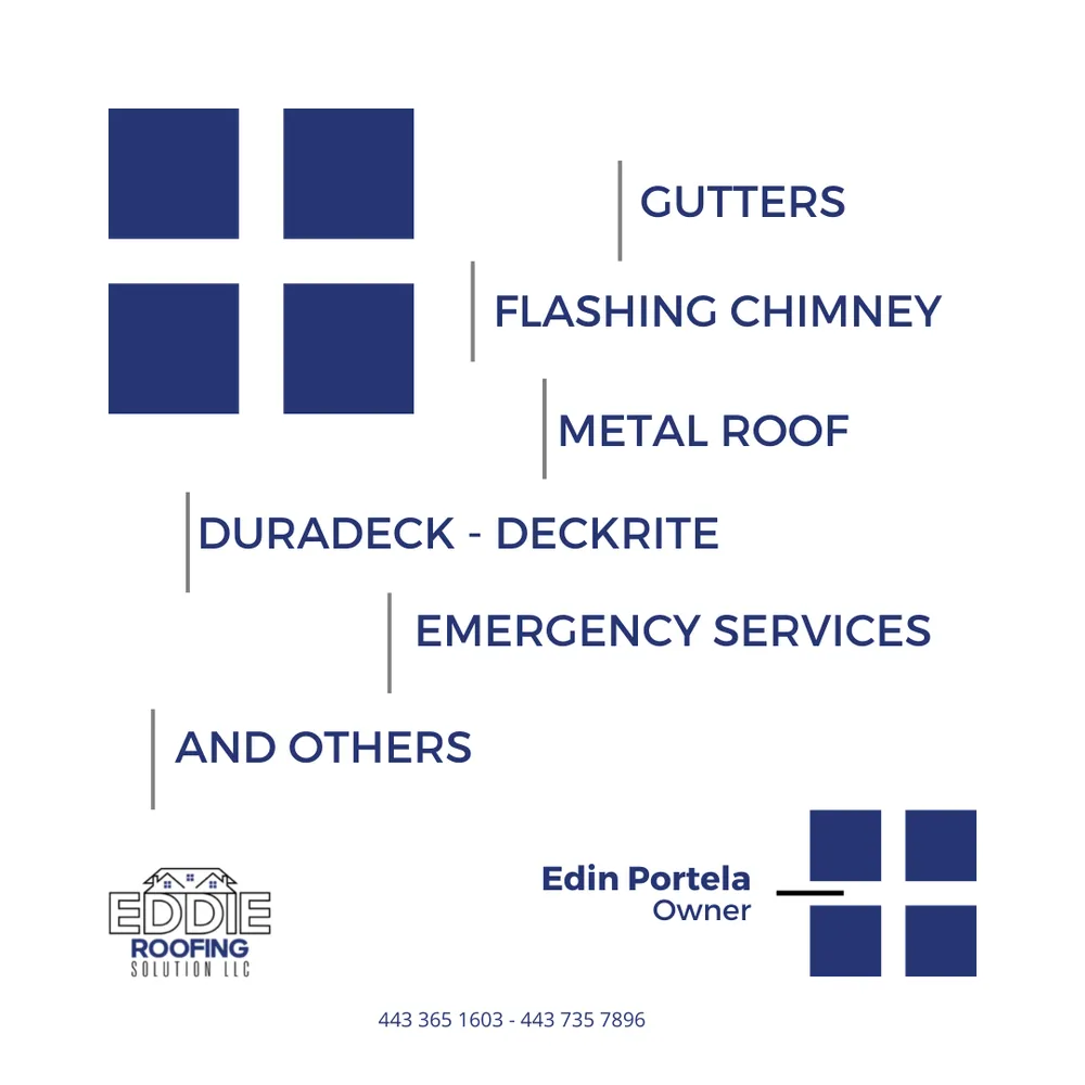 Slide of Eddie Roofing Solution