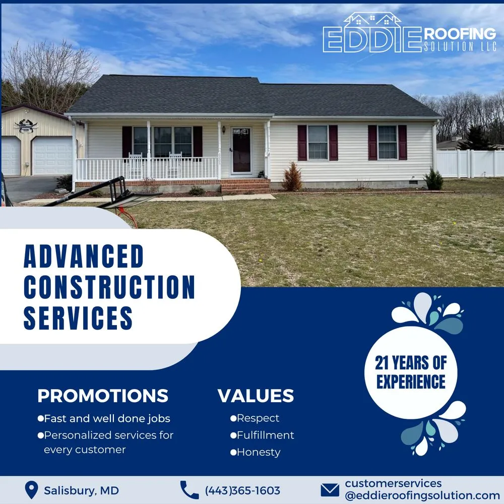 Slide of Eddie Roofing Solution