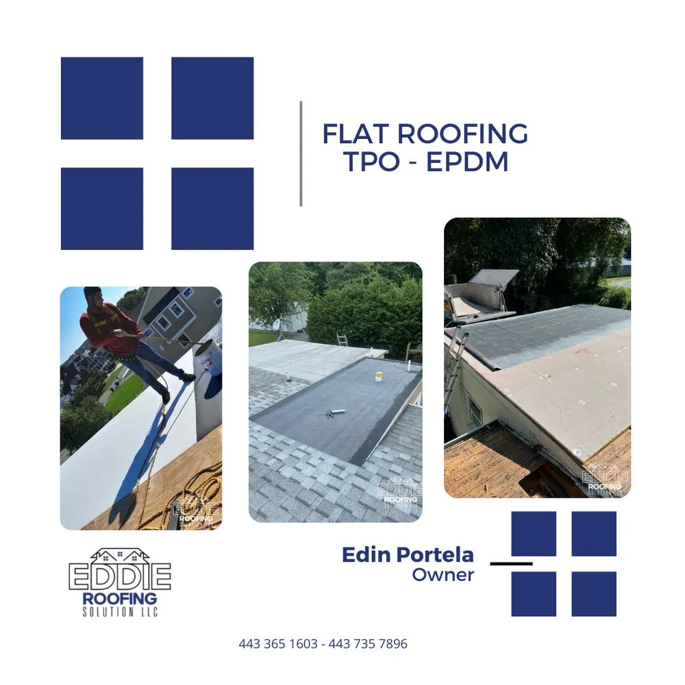 Slide of Eddie Roofing Solution