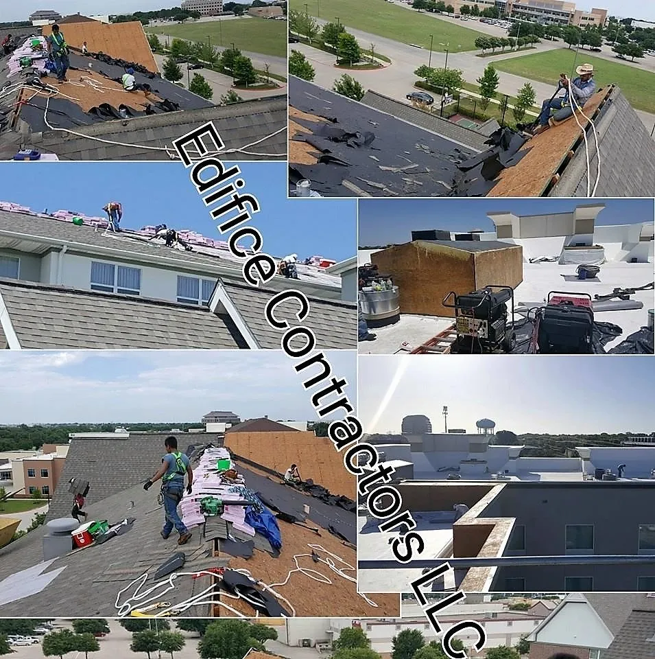 Expert roof installation in Carollton, TX by Edifice Contractors