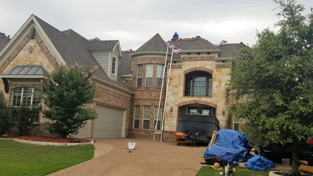 Reliable roof installation after storm damage in Carollton, TX by Edifice Contractors