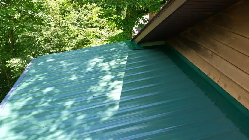 Slide of Ed's Metal Roofing