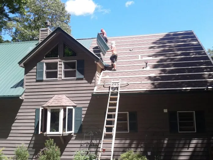 Slide of Ed's Metal Roofing