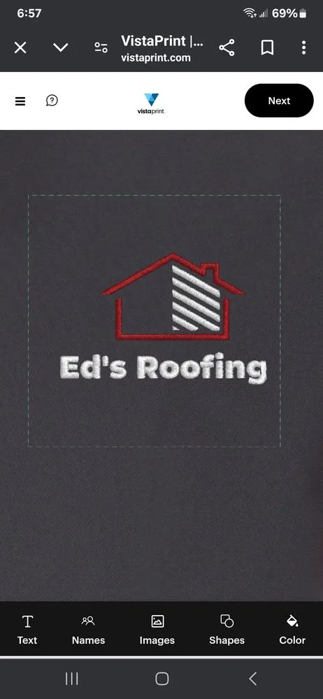 Slide of Eds Roofing