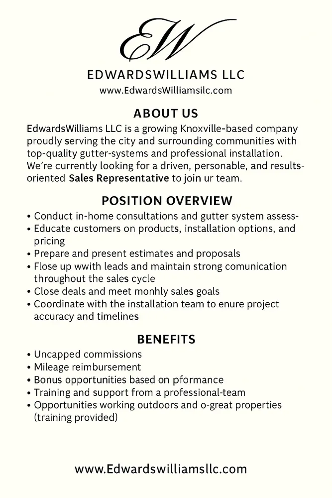 Slide of Edwards Williams LLC