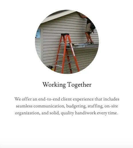 Slide of E&E Contracting