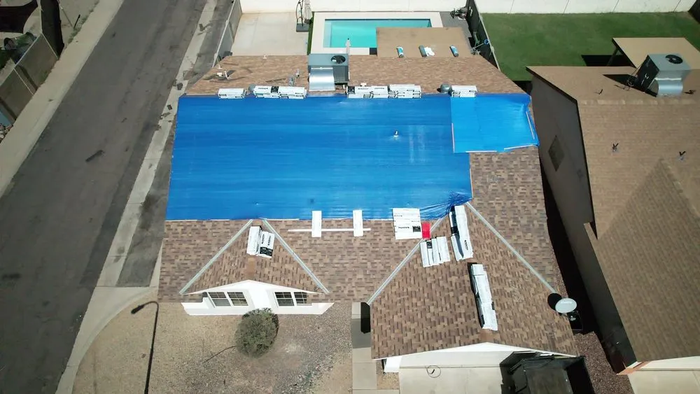 Slide of E&E Roofing