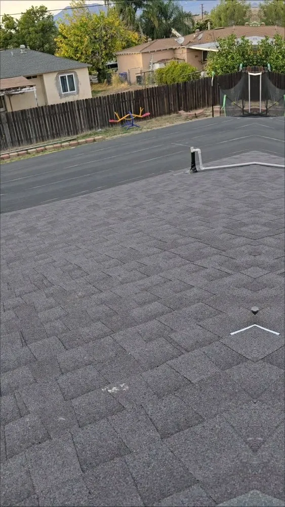 Slide of EF Roofing Services