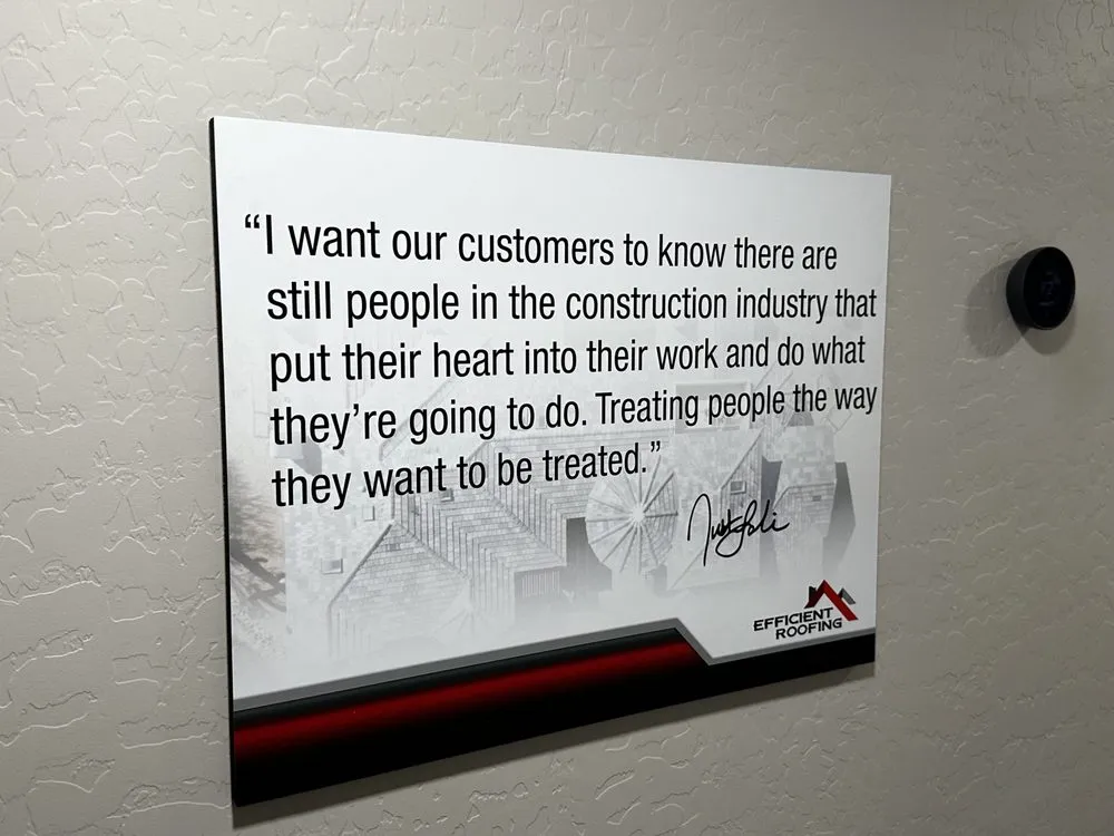 Slide of Efficient Roofing