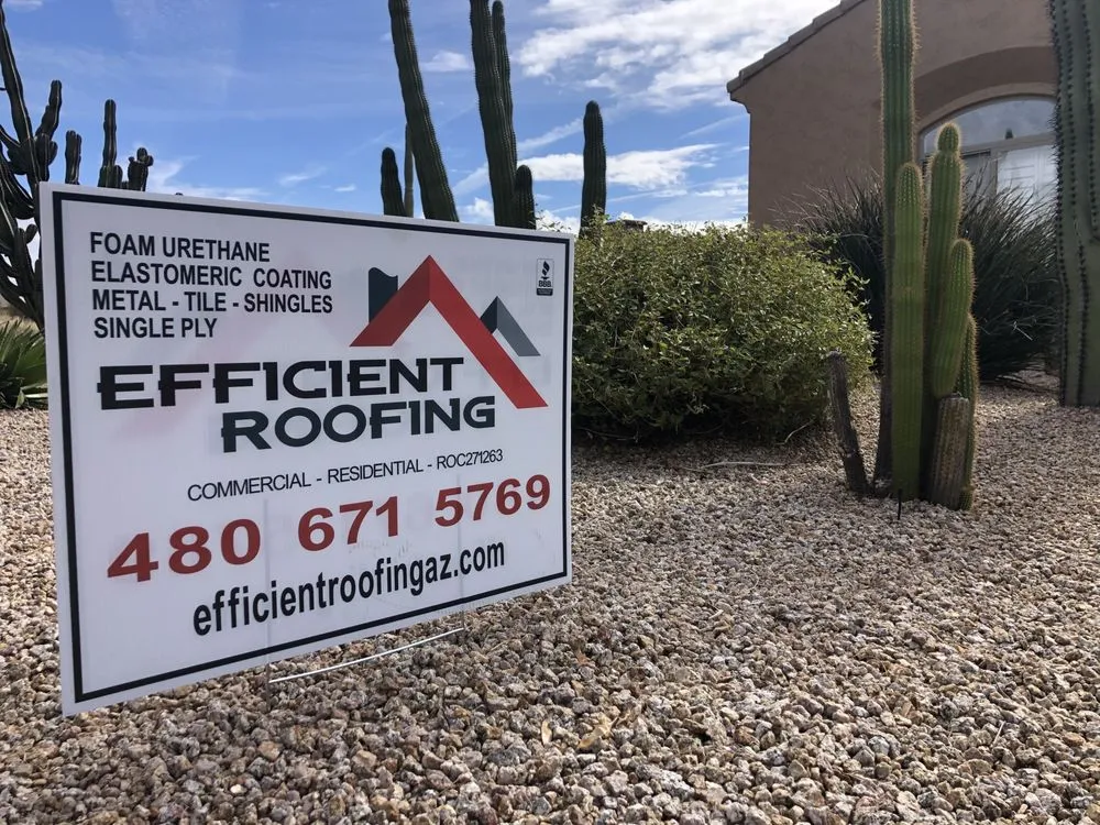 Slide of Efficient Roofing