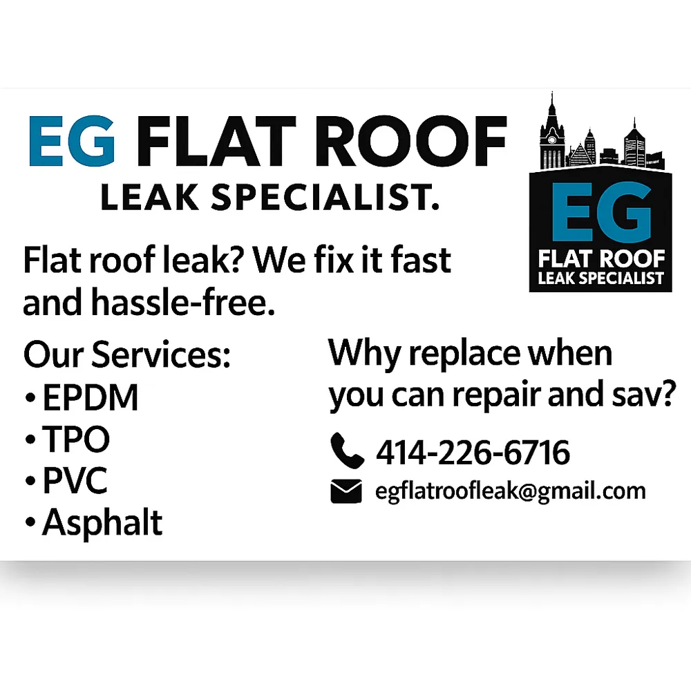 Slide of EG Flat Roof Leak Specialist