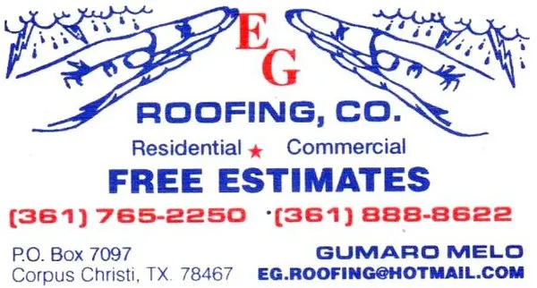 EG Roofing Logo