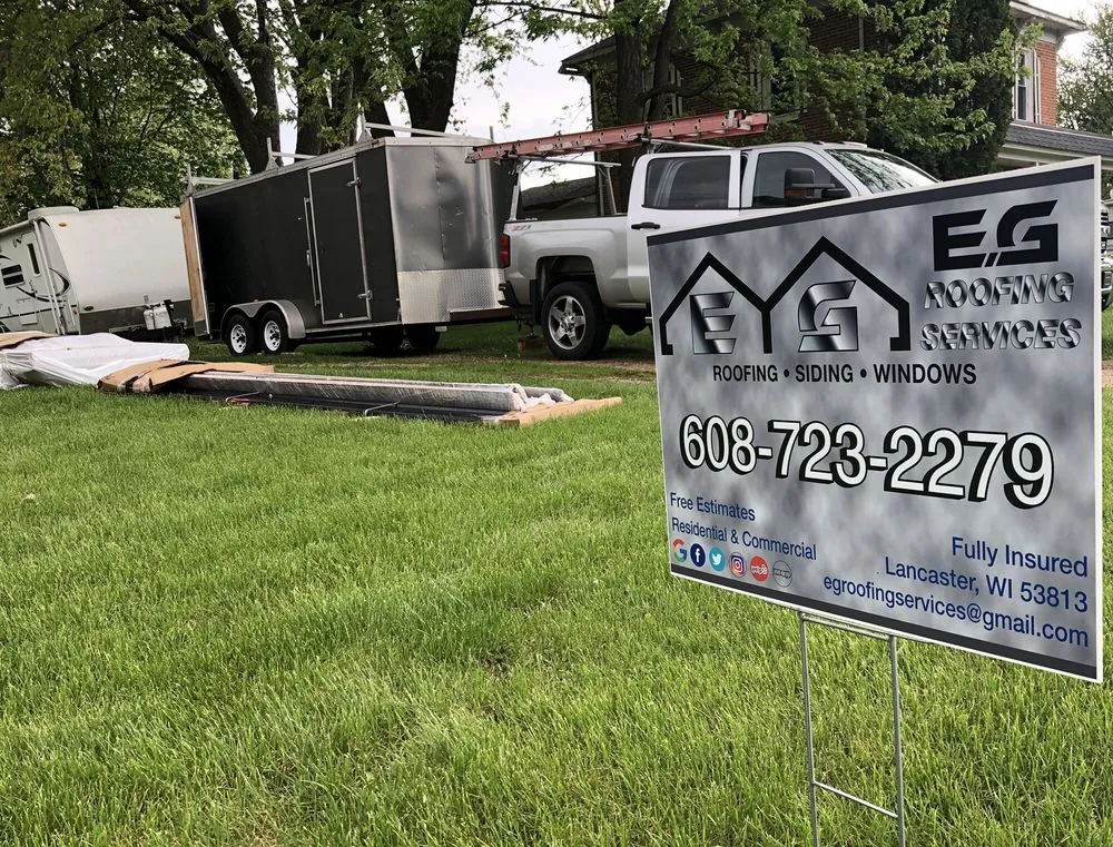 Slide of E.G Roofing Services