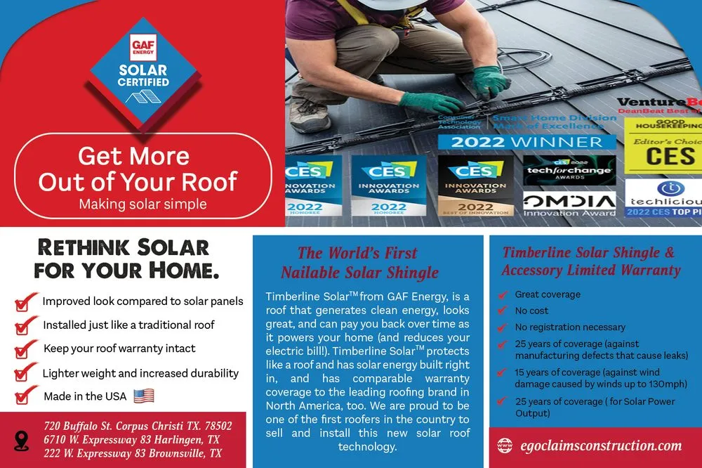 Slide of EGO Claims & Construction