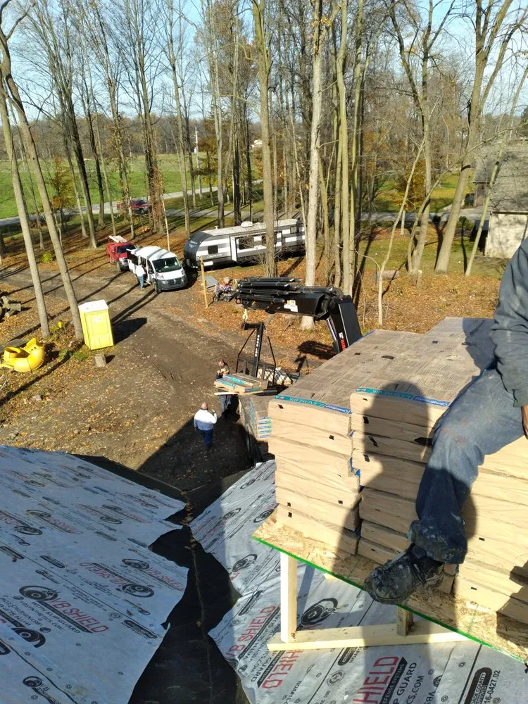 Slide of Eicher Roofing